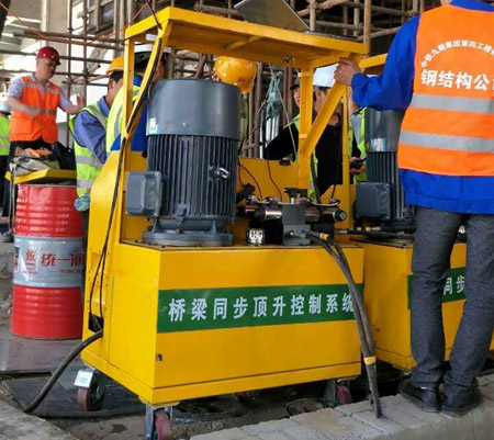 桥梁同步顶升控制系统